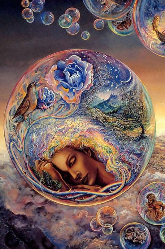 Peinture féerique de Josephine Wall