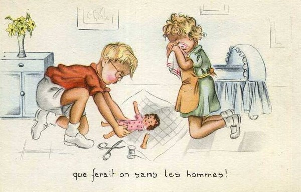 Carte humour enfant