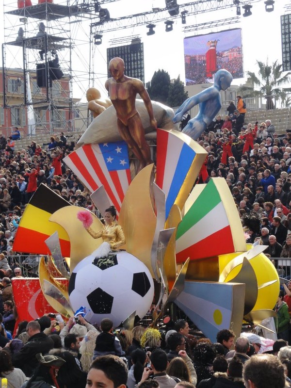 Carnaval de Nice  - Le roi du sport 2012