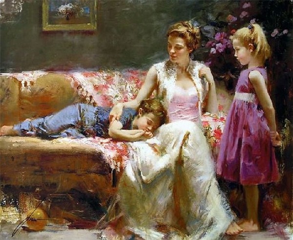 Peinture de Pino Daeni