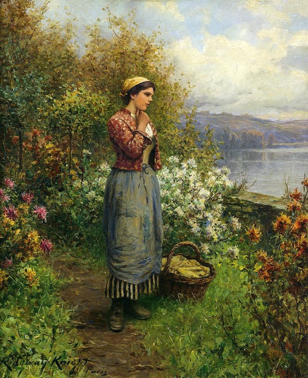 Peintre - Daniel Ridgway Knight