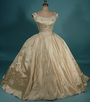 Robe de mariée d'autrefois