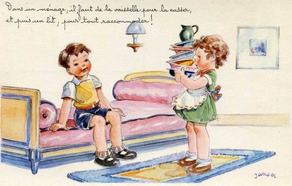 Carte enfant - Humour de Janser