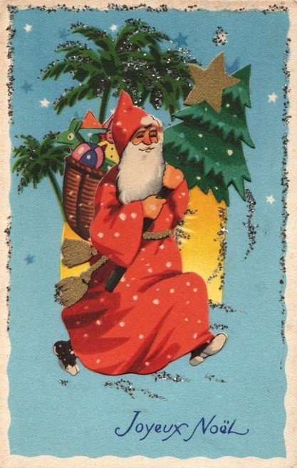 Carte ancienne de Noël 