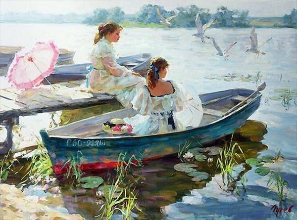 Peinture de Vladimir Gusev.