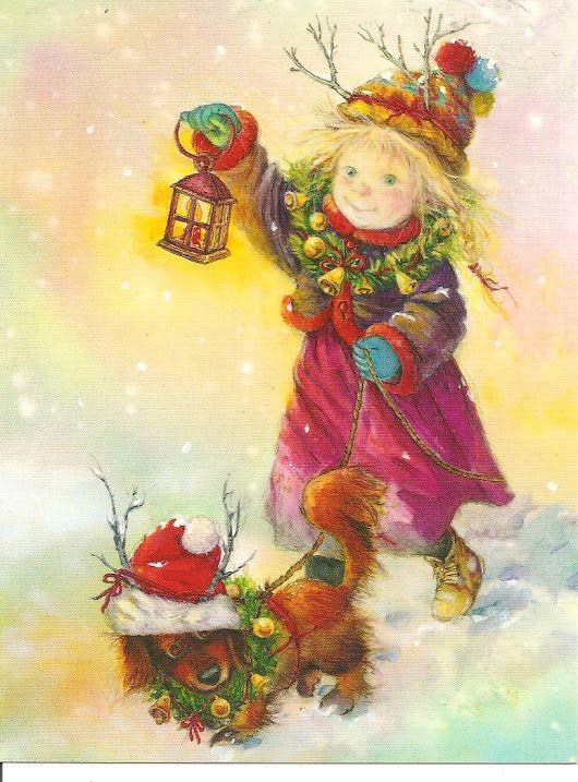 Mignonnes illustrations de Noël