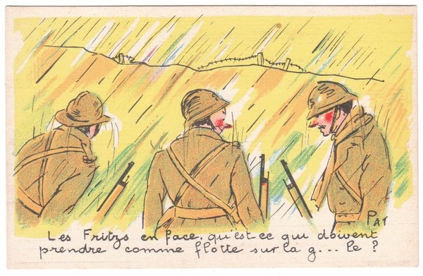 Carte humour militaire