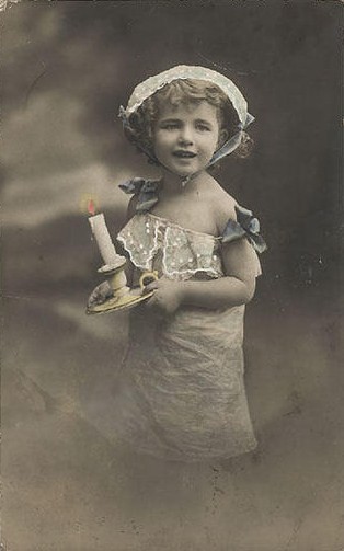 Carte ancienne enfant