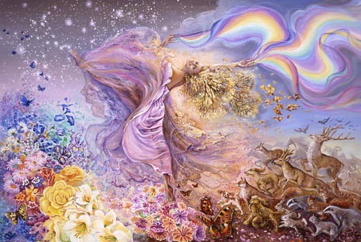 Peinture féérique de Josephine Wall