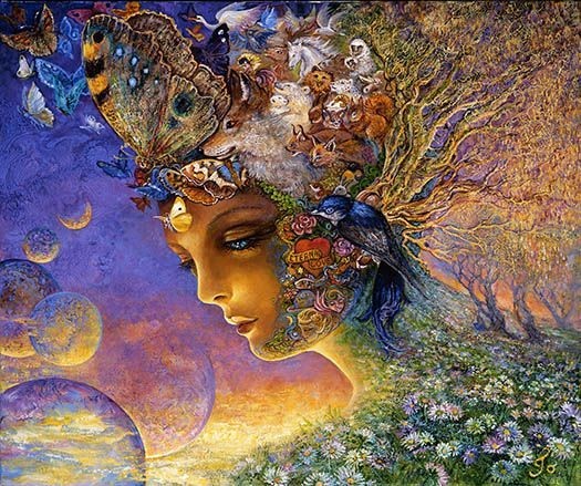 Peinture féerique de Josephine Wall