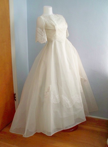 Robe de mariée d'autrefois