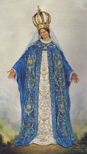 Image pieuse, (la Vierge Marie)