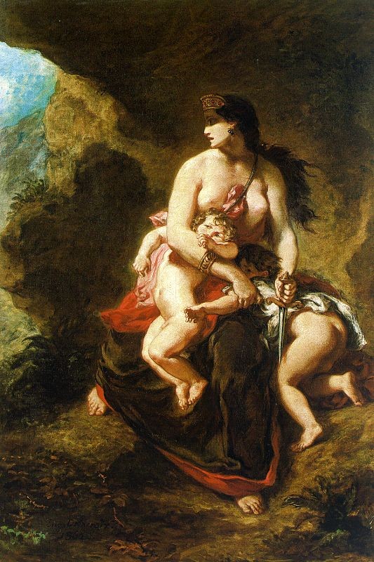 Peintre célèbre -Eugéne Delacroix