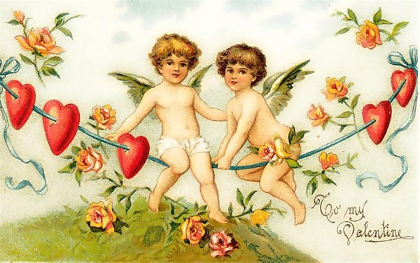 Cartes anciennes  de Saint Valentin