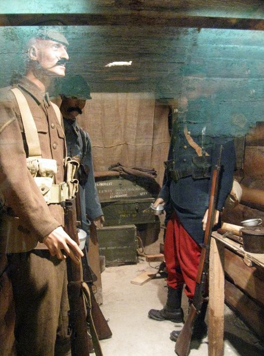 Le musée de la Somme 1916 d' Albert