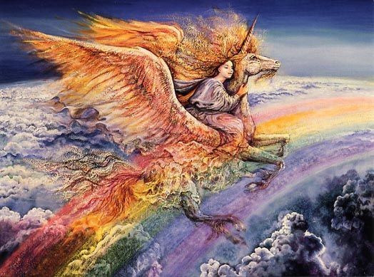 Peinture féerique de Josephine Wall