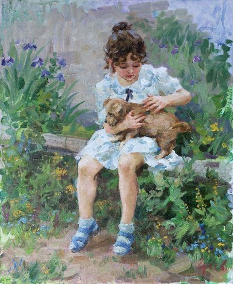 Peinture de Vladimir Gusev.