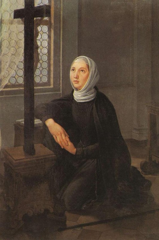 Images pieuse( Sainte Angèle  Mérici )