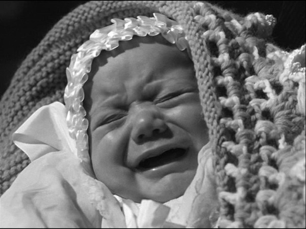 Enfant en noir et blanc