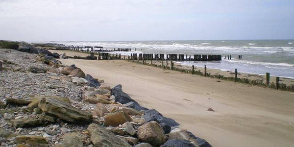 Plage de Normandie(Calvados)