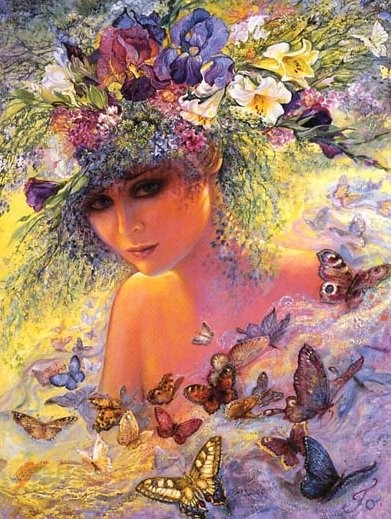 Peinture féérique de Josephine Wall