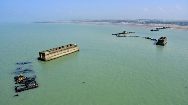 Plage de Normandie(Calvados)