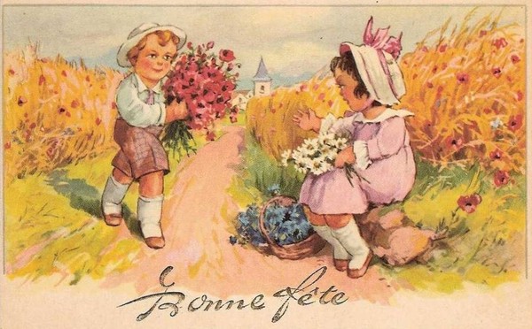 Carte enfant "bonne fête"