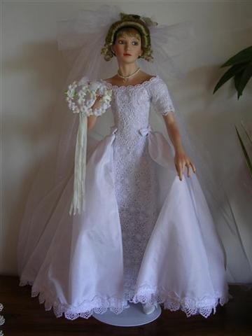 Poupée mariée