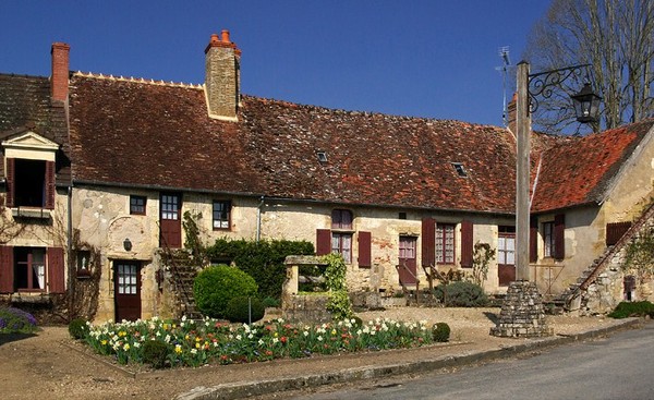 Beau village d'Apremont-sur-Allier