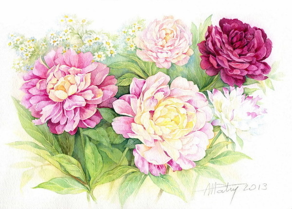 Fleurs de Anne Marie Patry-Belluteau.