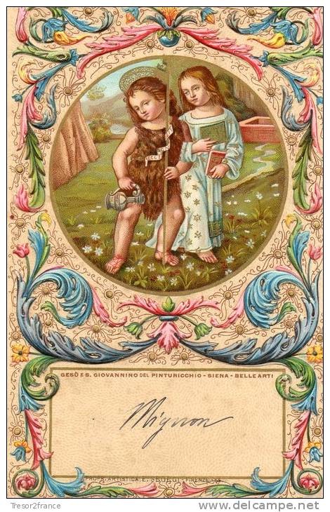 Carte ancienne - Religion