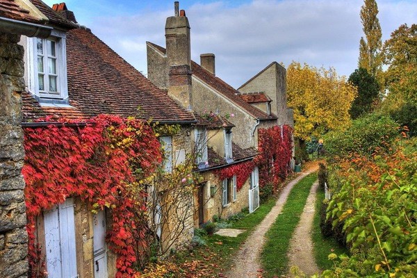 Beau village de Vézelay