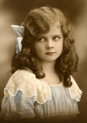 Carte  victorienne enfant