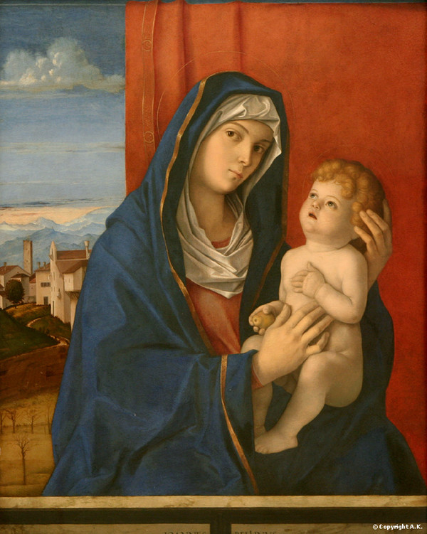   La Vierge a l'enfant vue par les peintres
