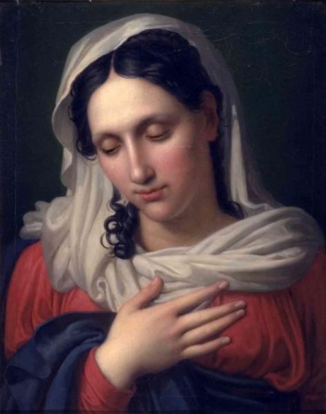 Images pieuses(La Vierge Marie)