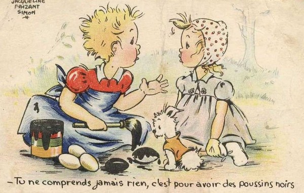 Carte humour de Jacqueline Faisant