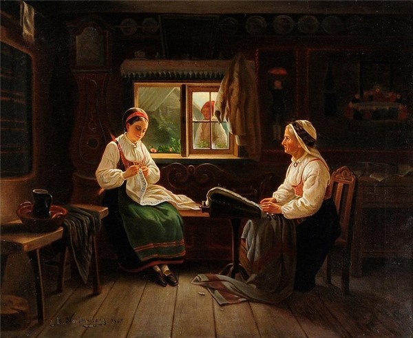 Peinture de Bengt Nordenberg 