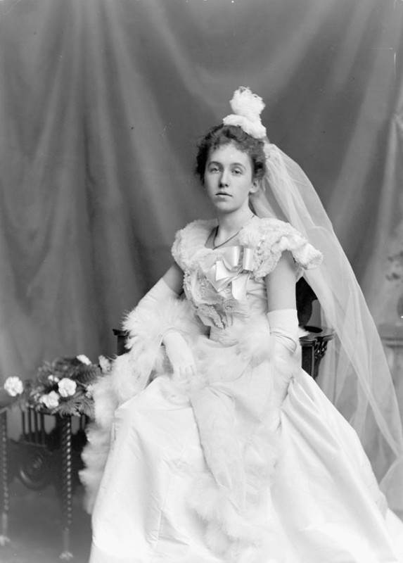 Robe de mariée d'autrefois