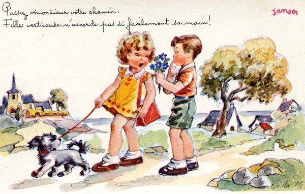 Carte enfant - Humour de Janser