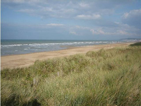 Plage de Basse Normandie (Calvados)