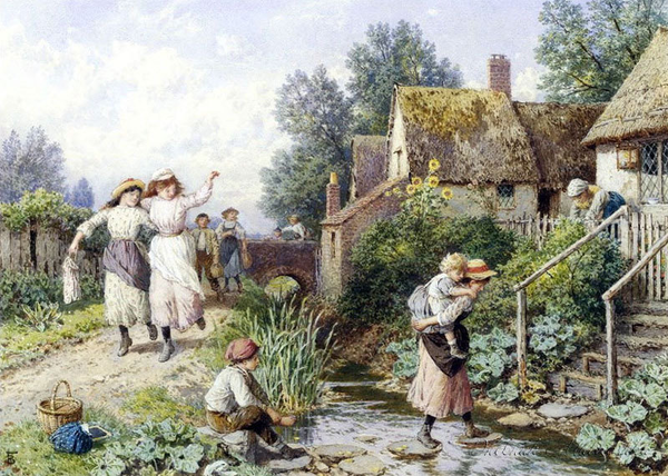 Peinture de Myles Birket Foster