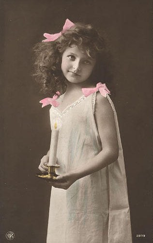 Carte ancienne enfant