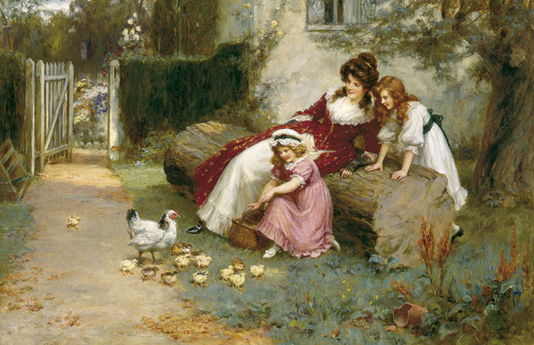 Peinture de George Sheridan Knowles.