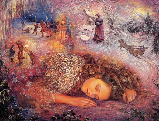 Peinture féerique de Josephine Wall