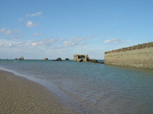 Plage de Normandie(Calvados)