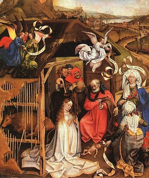 La nativité vue par les peintres