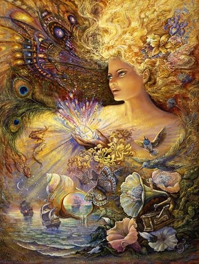 Peinture féérique de Josephine Wall