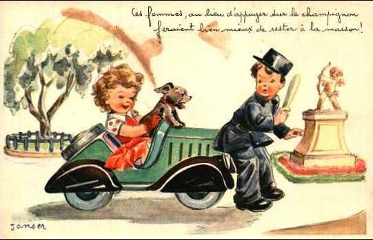 Carte enfant - Humour de Janser