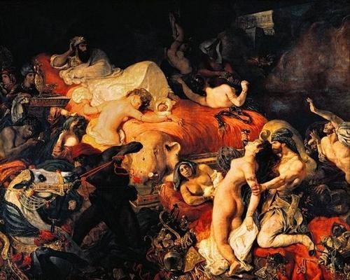 Peintre célèbre -Eugéne Delacroix