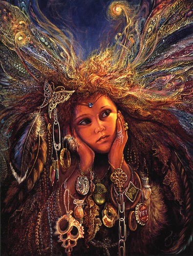 Peinture féérique de Josephine Wall